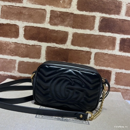 First bag ru GG Marmont shoulder mini GUCCI bag 0714